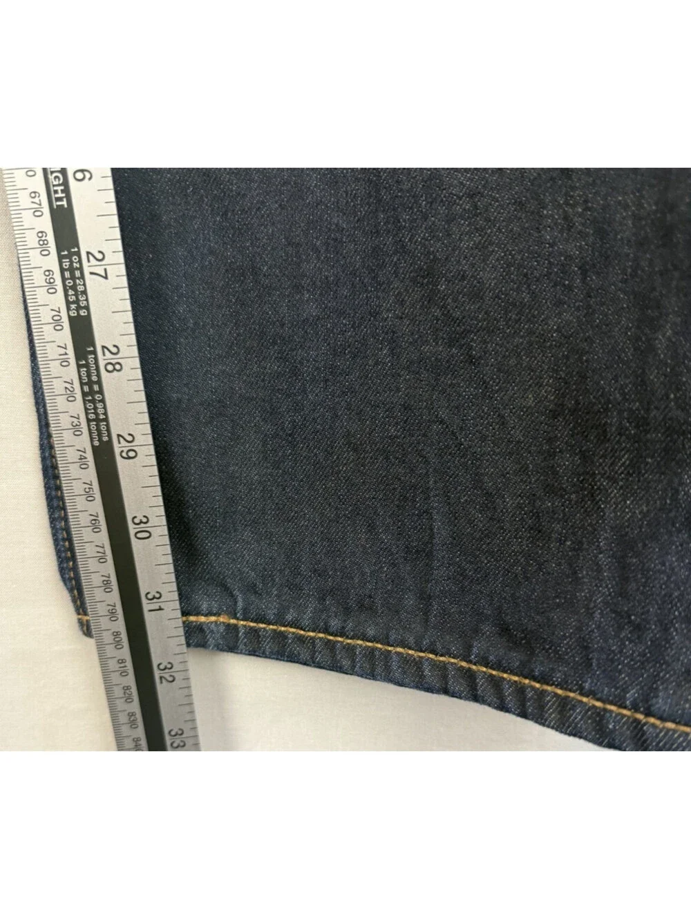 Levis 501 Jeans 38x34 Blue Regular Straight Dark Dirtwash Red Tab Denim